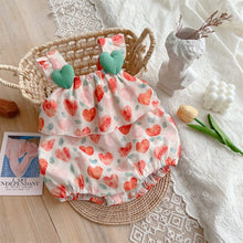Load image into Gallery viewer, 2302298LS-Fashionable thin baby girl sling bodysuit