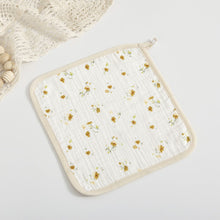 Load image into Gallery viewer, WH3065AC-Korean style 4-layer pure cotton gauze square towel newborn baby towel baby supplies children's handkerchief face wash small square towel