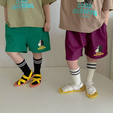 Load image into Gallery viewer, X90269TG-Children's summer suit girls sports 2022 new pure cotton little boy cartoon casual baby short-sleeved two-piece suit