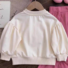 Load image into Gallery viewer, YC8236TG-Autumn Korean style heart pullover top + flared pants two-piece set
