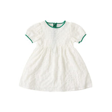 Load image into Gallery viewer, 22B038PCW-New summer parent-child outfit fairy wear white long loose slimming net celebrity stylish mother and daughter outfit