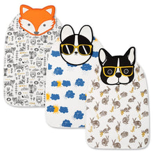 Load image into Gallery viewer, WH101903AC-ins Korean version of pure cotton baby sweat wipes pad back towel