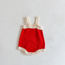 Load image into Gallery viewer, 86032LS-Spring and Autumn Red Baby Girl Cardigan Long Sleeve Jacket + Climbing Clothes