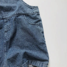 Load image into Gallery viewer, 1127LS-Soft denim ~ Korean children's clothing summer children's denim suspender shorts boys and girls adjustable jumpsuit