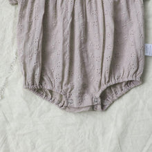 Load image into Gallery viewer, Y9221LS-Summer solid color hollow embroidery triangle bodysuit