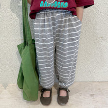 Load image into Gallery viewer, C81268PA- Spring and summer thin sports striped cage trousers anti-mosquito trousers