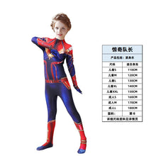 Load image into Gallery viewer, WH91601TG2- Halloween COS costume children's performance Avengers hero Spider-Man Hulk Iron Man muscle costume