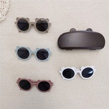 Load image into Gallery viewer, WH81508AC- Korean ins style bear ear glasses infant children's sunglasses boys and girls baby summer travel sunglasses with box