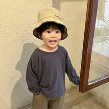 Load image into Gallery viewer, C81337SE-Spring and Autumn Loose Basic Long Sleeve Cotton Top