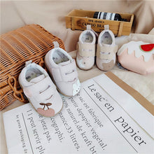 Load image into Gallery viewer, Y273AC- Spring Bear Cherry Bunny Soft Sole Toddler Shoes