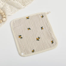 Load image into Gallery viewer, WH3065AC-Korean style 4-layer pure cotton gauze square towel newborn baby towel baby supplies children's handkerchief face wash small square towel