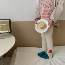 Load image into Gallery viewer, Q90998PA-Girls' foot-stepping leggings for outer wear 2022 new spring and autumn children's pantyhose stylish casual baby pants