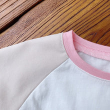 Load image into Gallery viewer, 3220SE-Children's summer color matching T-shirt Korean summer wear ins baby cotton T-shirt thin baby top