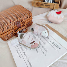 Load image into Gallery viewer, Y273AC- Spring Bear Cherry Bunny Soft Sole Toddler Shoes