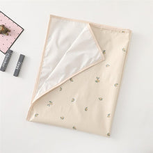 Load image into Gallery viewer, WH72502AC-Korea ins baby diaper pad waterproof washable anti-diabetic mattress baby leak-proof bear overnight bed sheet