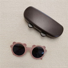 Load image into Gallery viewer, WH81508AC- Korean ins style bear ear glasses infant children's sunglasses boys and girls baby summer travel sunglasses with box