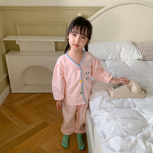 Load image into Gallery viewer, D90783- Girls autumn and winter cute rabbit long-sleeved home clothes