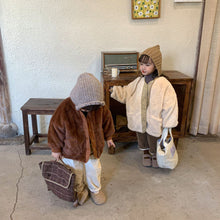 Load image into Gallery viewer, D60222SE- Winter short fur quilted reversible long-sleeved cotton coat