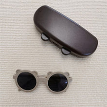 Load image into Gallery viewer, WH81508AC- Korean ins style bear ear glasses infant children's sunglasses boys and girls baby summer travel sunglasses with box