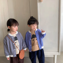Load image into Gallery viewer, Q90592SE-Children's jackets Spring and Autumn Boys' Baseball Jackets 2022 New Style Printed Girls' Jackets Korean Baby Tops