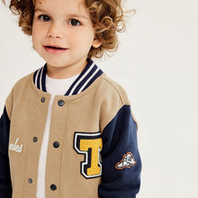 Load image into Gallery viewer, HC1096SE-Autumn and winter European and American style long-sleeved T-shaped baseball plus velvet jacket