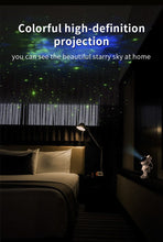 Load image into Gallery viewer, 51501AC-Creative astronaut starry sky projection lamp full of stars projection atmosphere