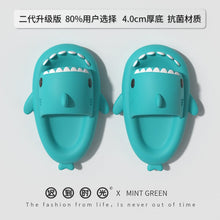 Load image into Gallery viewer, (Children's) AC8662-Thick-soled shark EVA slippers for home children's parents and children, non-slip soft-soled baby sandals, indoor children's sandals and slippers for summer