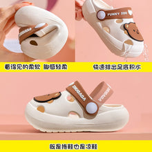 Load image into Gallery viewer, D1002AC-New children's slippers for boys and girls, hole shoes, non-slip soft-soled sandals, baby outdoor slippers with closed toe