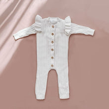 Load image into Gallery viewer, MY9306LS-Baby long buttoned sweater crawling clothes