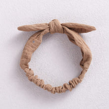 Load image into Gallery viewer, 9952AC-New cross-border European and American handmade soft bow headband children's elastic headband cute rabbit ears baby headband