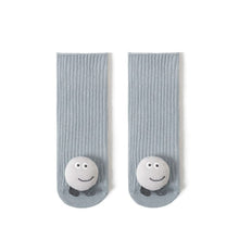 Load image into Gallery viewer, 31504AC-Korean version of combed cotton cute cartoon newborn baby middle tube socks toddler socks (two pairs can be mixed and matched)