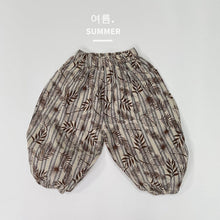 Load image into Gallery viewer, 1205PA-Summer Korean version of girls' pure cotton floral bloomers anti-mosquito pants