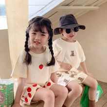 Load image into Gallery viewer, <Taiwan Pavilion> 2022X08TG-Children's suit pure cotton skin-friendly two-piece suit (A3)
