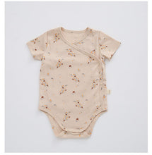 Load image into Gallery viewer, C21427LS-European and American style infant short-sleeved jumpsuit, new male and female baby summer clothes, triangle romper, crawling clothes