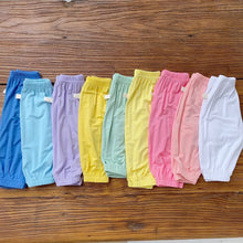 Load image into Gallery viewer, 3217PA-Children's summer anti-mosquito pants 2022 new Korean version children's clothing ins baby multi-color shaking pants baby cotton pants