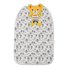 Load image into Gallery viewer, WH101903AC-ins Korean version of pure cotton baby sweat wipes pad back towel