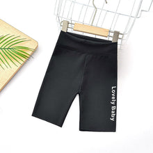 Load image into Gallery viewer, 30701PA- Summer thin high waist outer wear yoga pants five-point shark pants for middle and large children