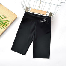 Load image into Gallery viewer, 30701PA- Summer thin high waist outer wear yoga pants five-point shark pants for middle and large children
