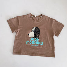 Load image into Gallery viewer, X90269TG-Children's summer suit girls sports 2022 new pure cotton little boy cartoon casual baby short-sleeved two-piece suit