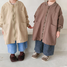 Load image into Gallery viewer, Q90365SE-Children's jacket, medium-length, boys' spring and autumn style, children's clothing, girls' windbreaker, 2022 new autumn stylish baby tops