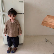 Load image into Gallery viewer, Q90919SE-Children's Corduroy Jacket Boys Autumn Clothes 2022 New Spring and Autumn Korean Girls Jacket Western Style Baby Tops