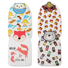 Load image into Gallery viewer, WH101903AC-ins Korean version of pure cotton baby sweat wipes pad back towel