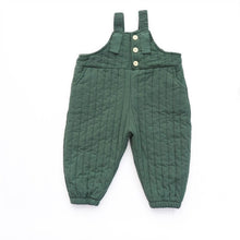 Load image into Gallery viewer, D60086PA-Autumn and winter Korean style padded thick warm bib trousers