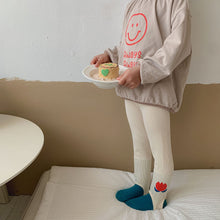 Load image into Gallery viewer, Q90998PA-Girls' foot-stepping leggings for outer wear 2022 new spring and autumn children's pantyhose stylish casual baby pants