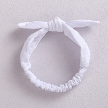 Load image into Gallery viewer, 9952AC-New cross-border European and American handmade soft bow headband children's elastic headband cute rabbit ears baby headband