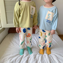 Load image into Gallery viewer, D90785JG-Autumn and winter pocket print color matching home clothes