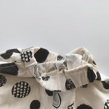 Load image into Gallery viewer, 2262PA-Summer Polka Dot Bamboo Cotton Thin Cropped Pants