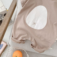 Load image into Gallery viewer, ML679LS-Summer baby super cute belly button print crawling clothes