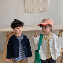 Load image into Gallery viewer, Q90556SE- New style boys spring and autumn tops baby cardigan Korean style little girls jacket