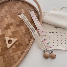 Load image into Gallery viewer, FG259AC-2022 New Korean ins series pure handmade baby pacifier clip pacifier chain anti-drop chain